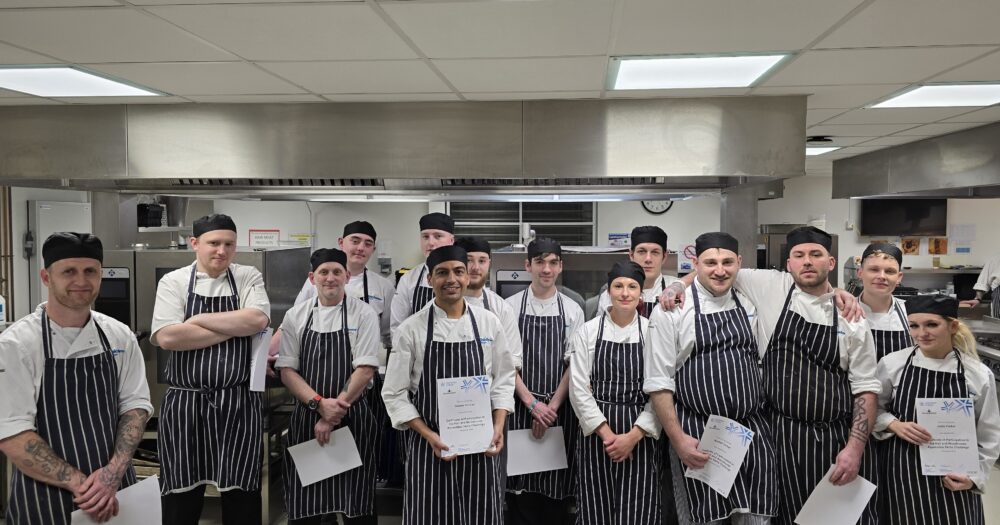 Hall and Woodhouse Chef Apprentices Chichester College 2024_5