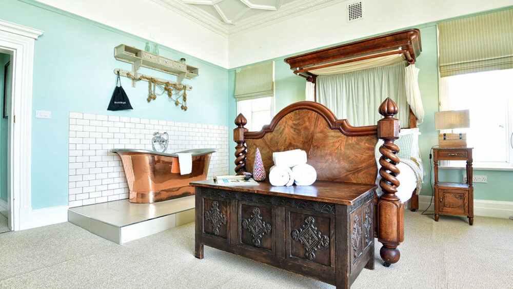 The Beach House bedroom