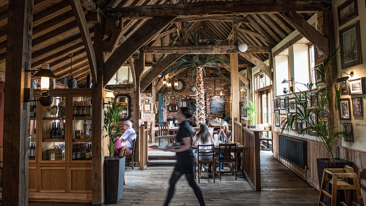Peacock Farm bar